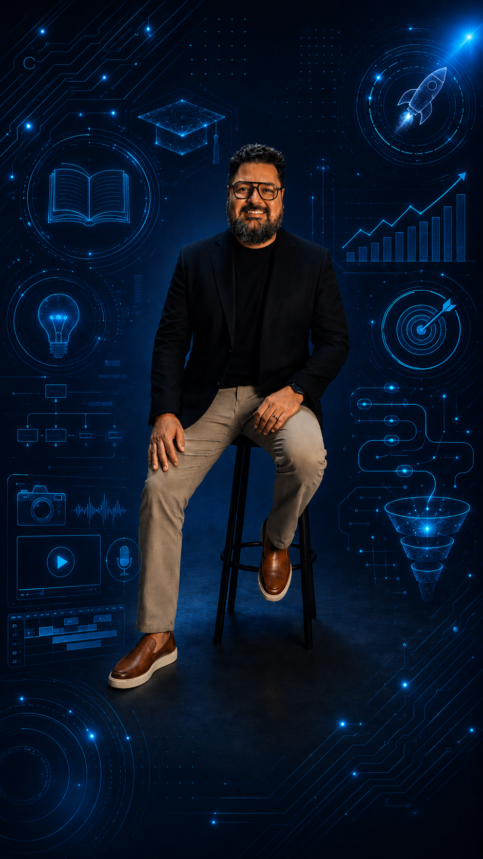 Luiz Borges, fundador da Academia de Prompts