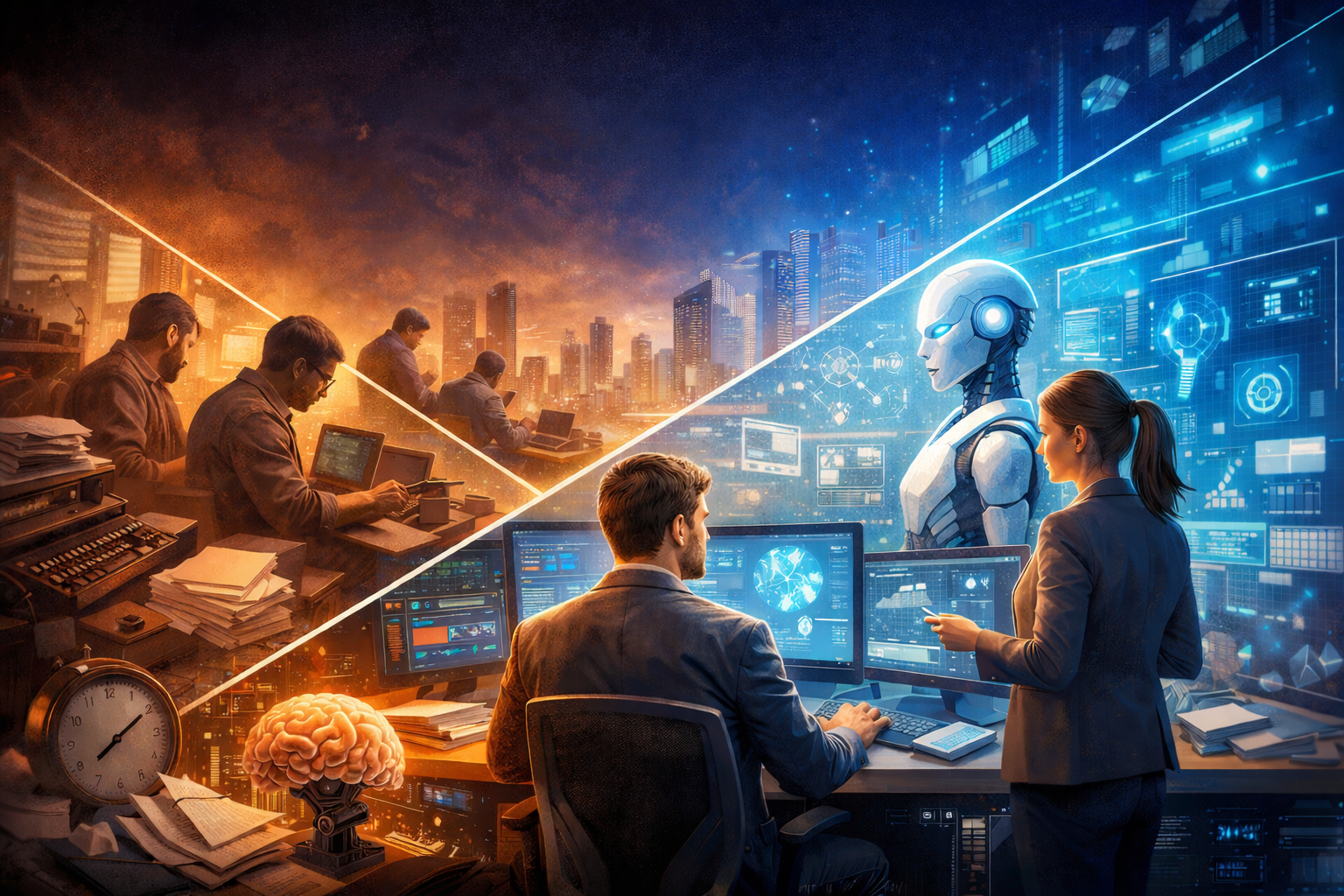 Aprender IA não é opcional é questão de sobrevivência profissional